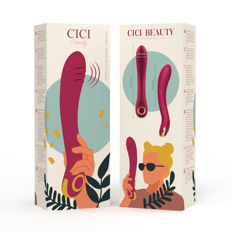 Cici beauty - premium silicone g-spot vibrator 5