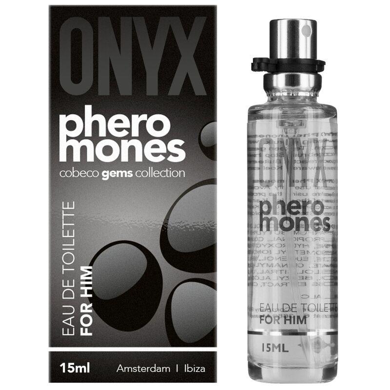 Cobeco - onyx pheromones eau de toilette for him 15 ml