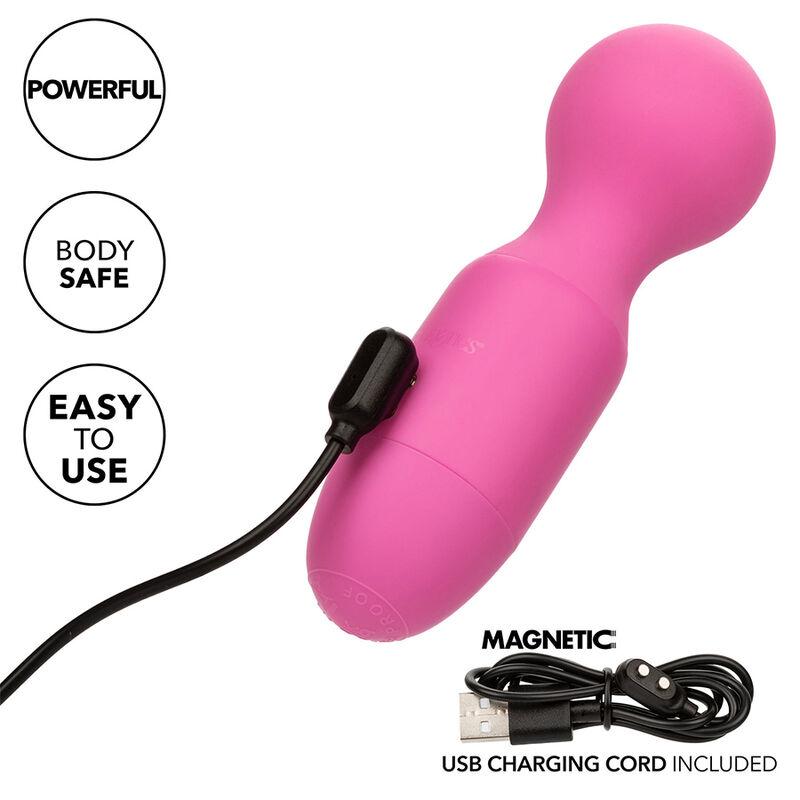 Calexotics - First Time Rechargeable Massager 10 Vibrations Pink 6