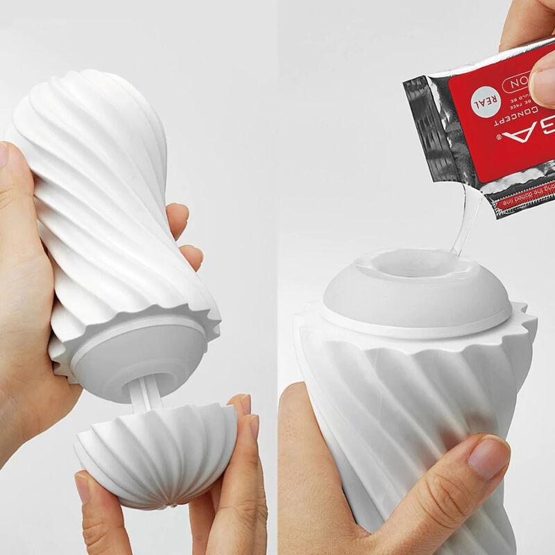 Tenga Flex Fizzy Green Masturbator 3