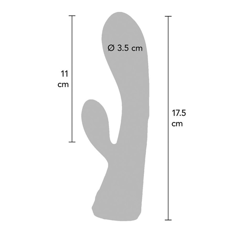 Toyjoy - ivy iris purple rabbit vibrator 5