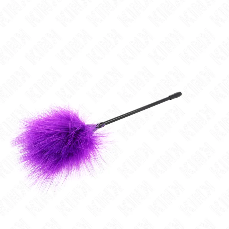Kink - Purple Tickle Feathers Used For The Bondage Kit 27 Cm 1