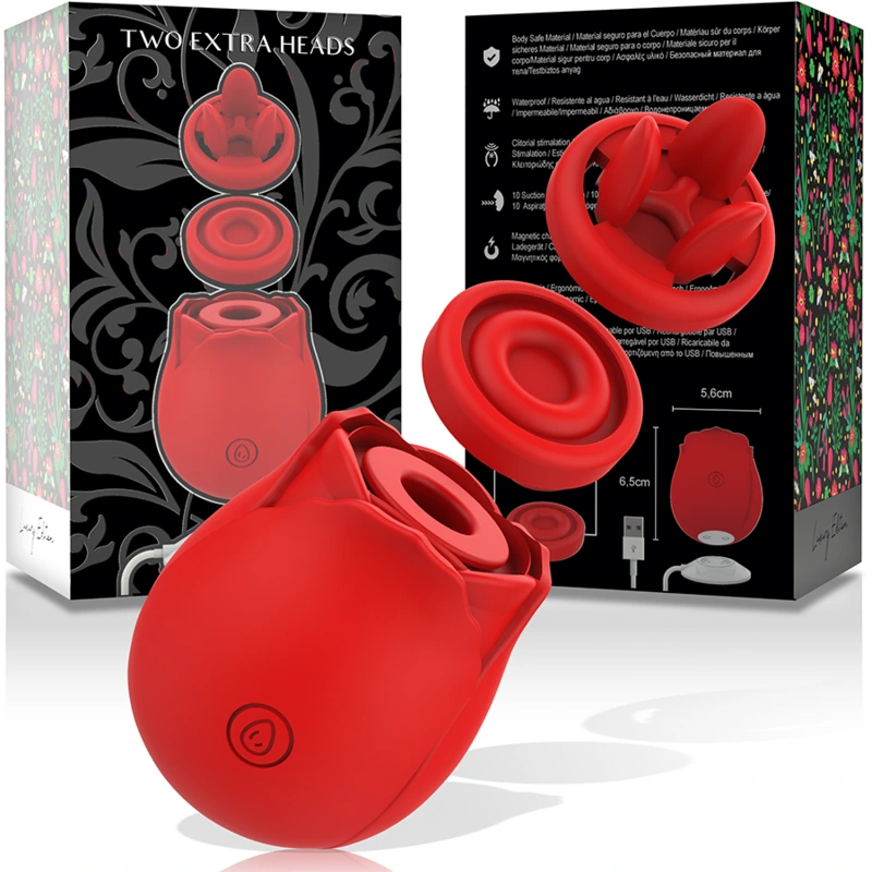 Mia - two heads clitoral stimulator luxury edition