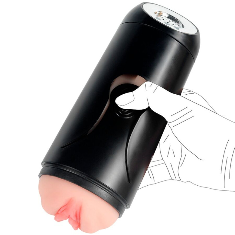 Shequ - fanny vagina masturbator with vibration 3