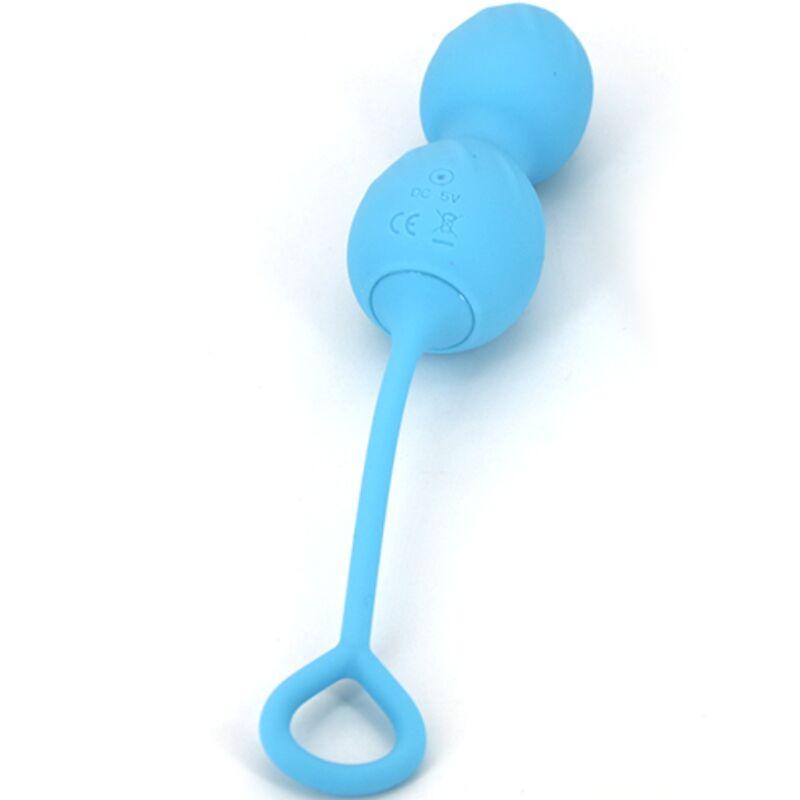 Armony - blossoms vaginal dumbbell vibration remote control 10 vibrations blue 4