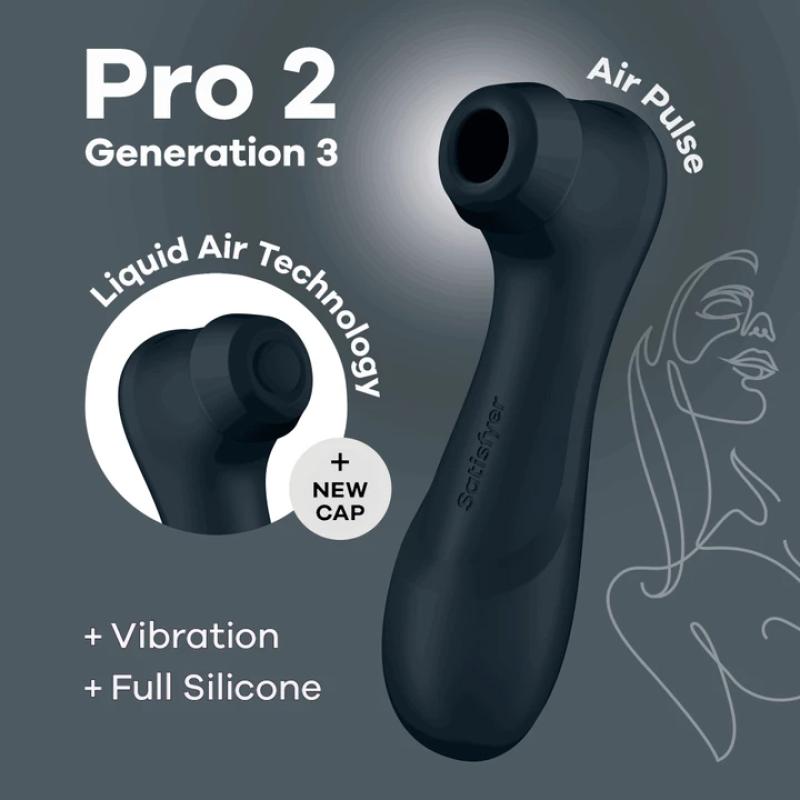 Satisfyer - Pro 2 Generation 3 Black 3