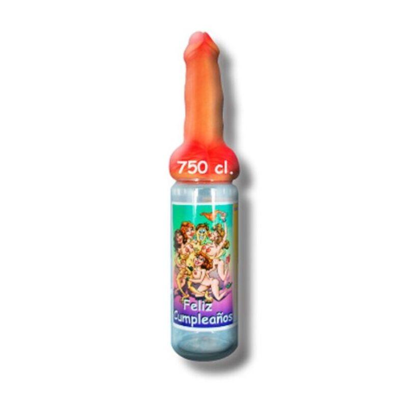 Diablo Picante - Penis Feeding Bottle Birthday Flesh 750 Ml