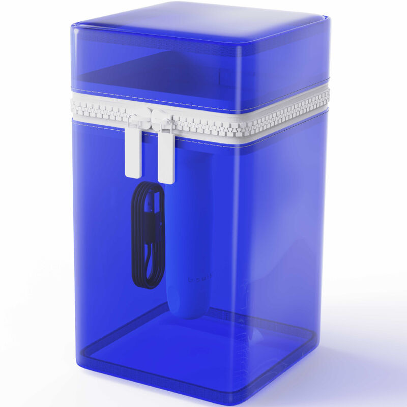 B swish - bcute curve infinite classic limited edition blue silicone rechargeable vibrator 2