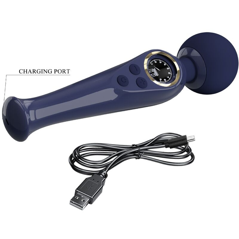 Pretty love - skyler vibrator wand blue 5