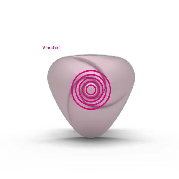 Mystim - Hearts Desire Lay-On Vibrator Rose 10