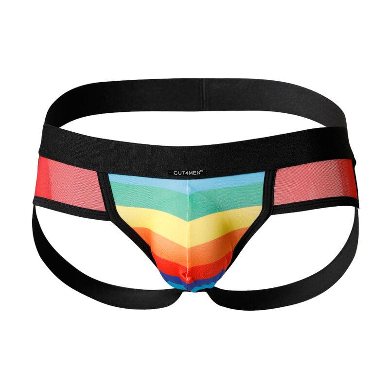 Cut4men - Jockstrap Rainbow L