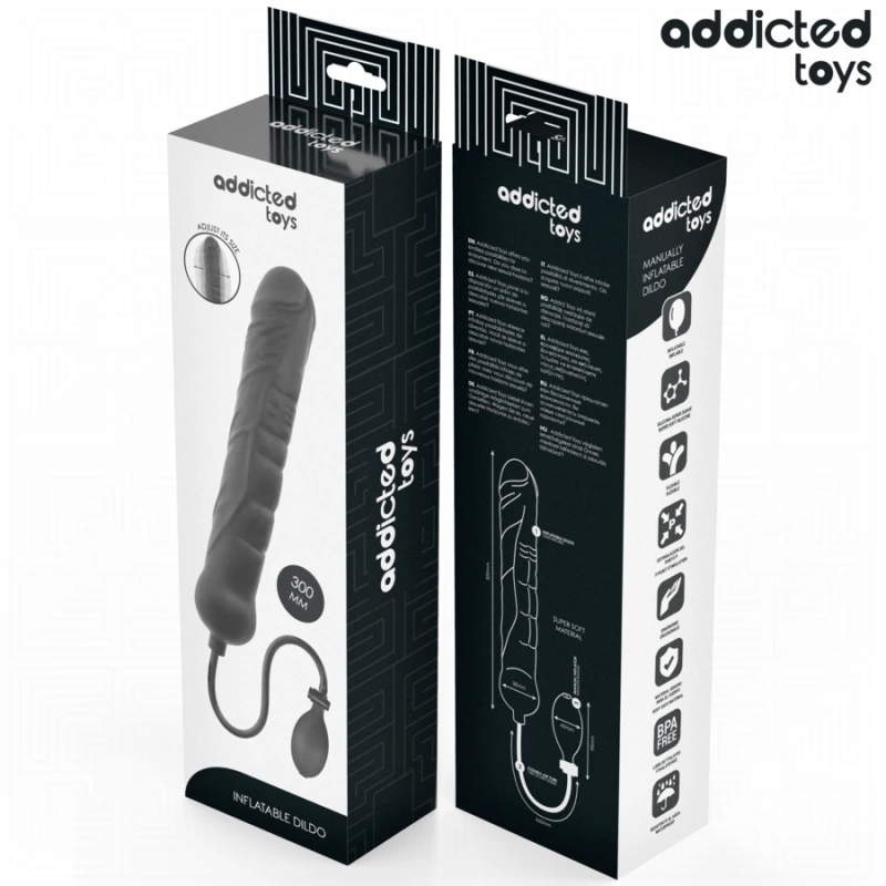 Addicted toys - inflatable dildo xl model 3 6