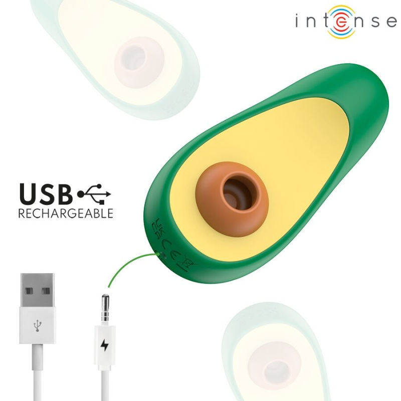 Intense - waki avocado clitoral suction stimulator 5