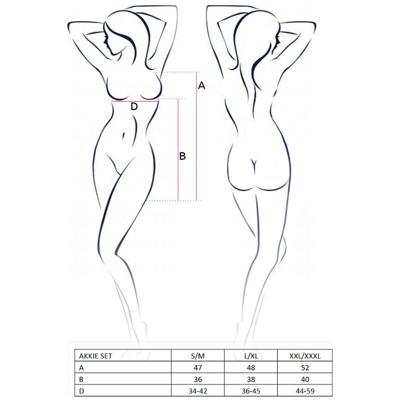 Passion - Woman Akkie Set Nurse Costume S/M 1
