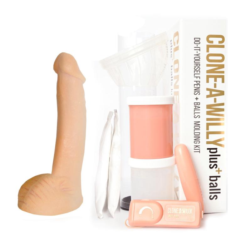 Clone-A-Willy - Kit Including Balls Beige 3