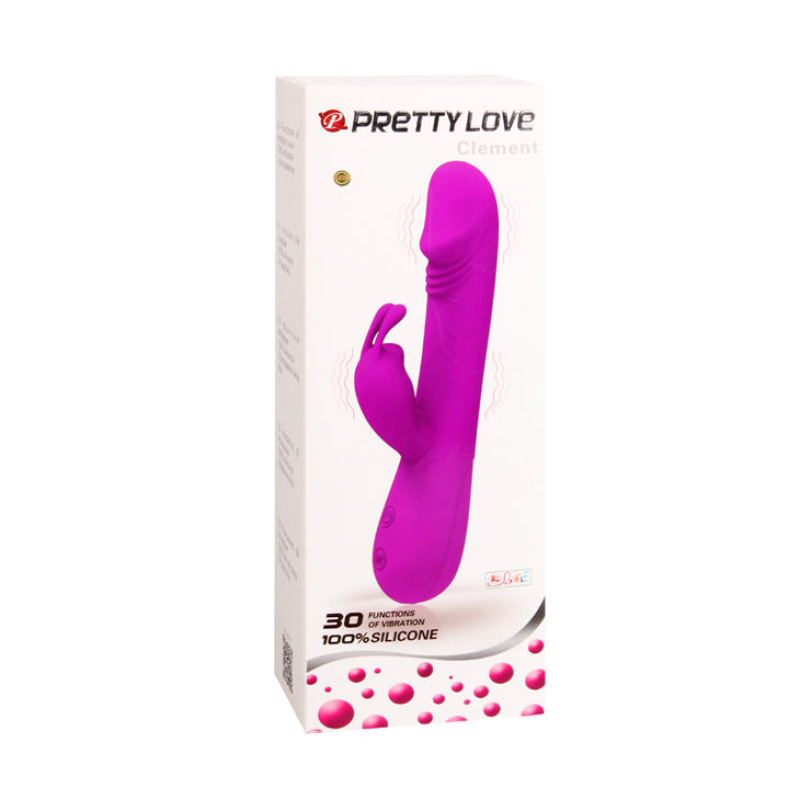 Pretty love - flirtation vibrator with rabbit clement 7