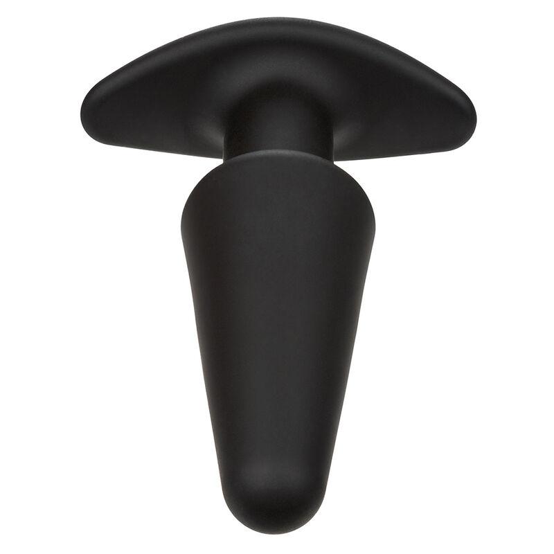 Calexotics - Rock Bottom Tapered Anal Plug 10 Vibraciones Silicone Black 3