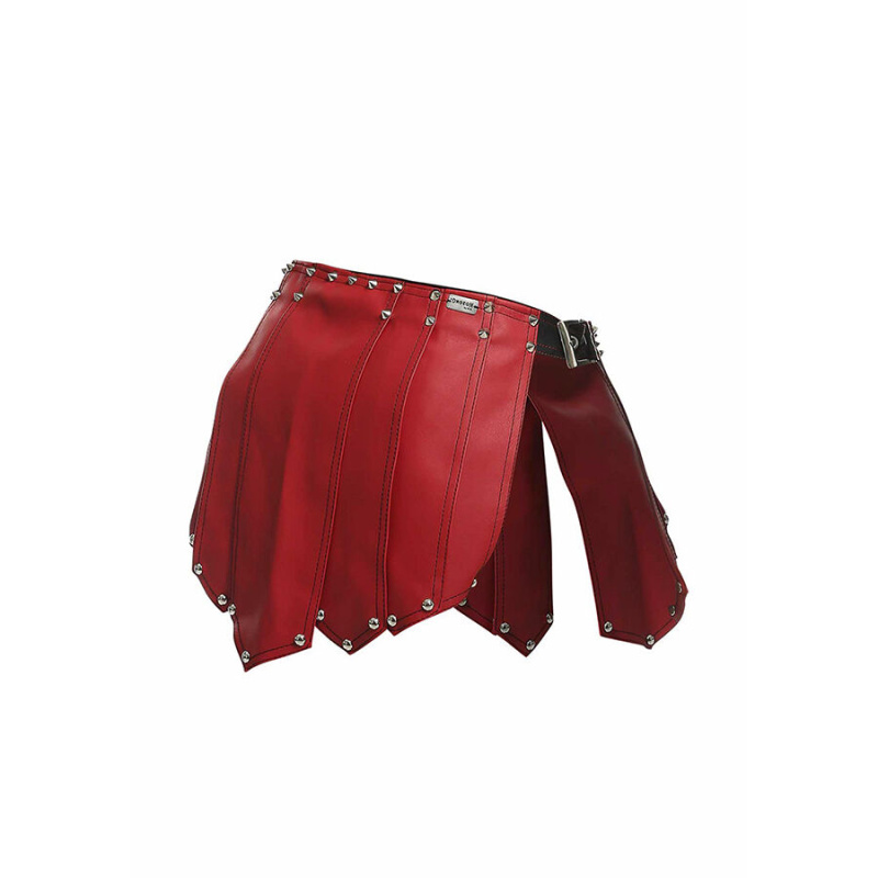 Mob - dngeon red romanda skirt one size 5