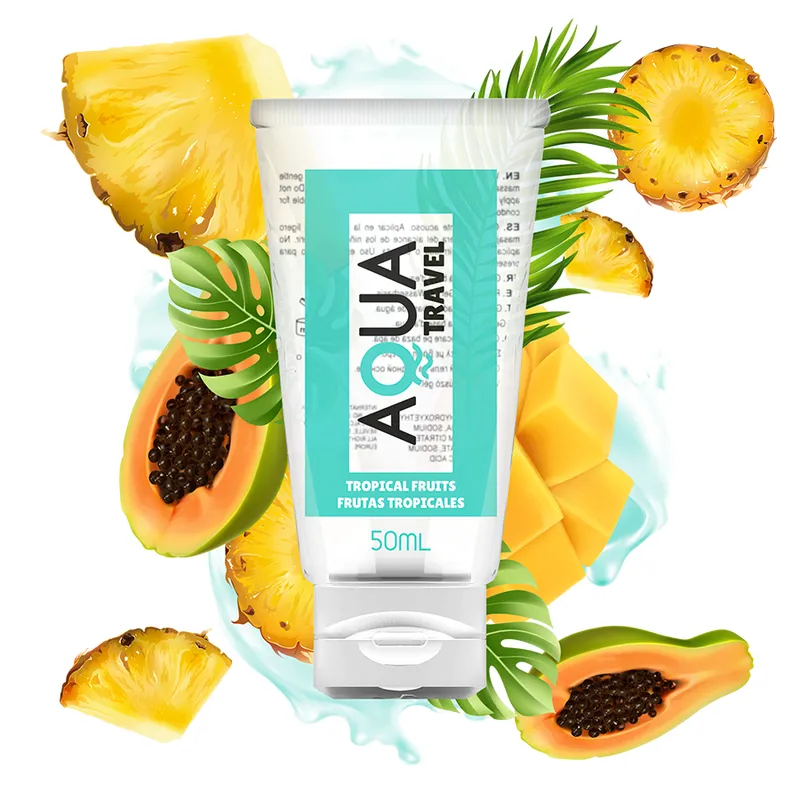 Aqua Travel Flavour Waterbased Lubricant Tropical Fruits - 5