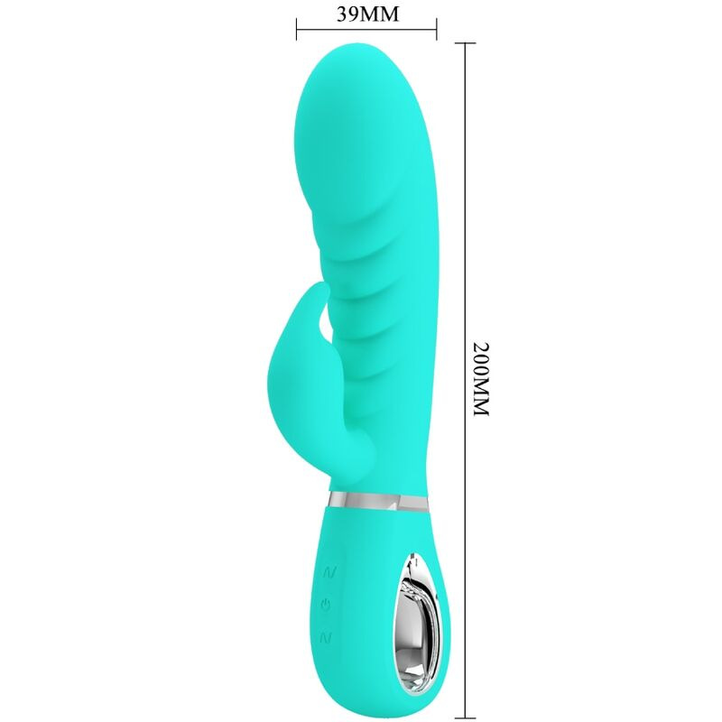 Pretty love - prescott multifunction g-spot vibrator aqua green 4