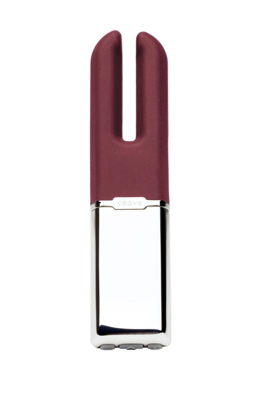 Crave - Duet Vibrator Crimson 14