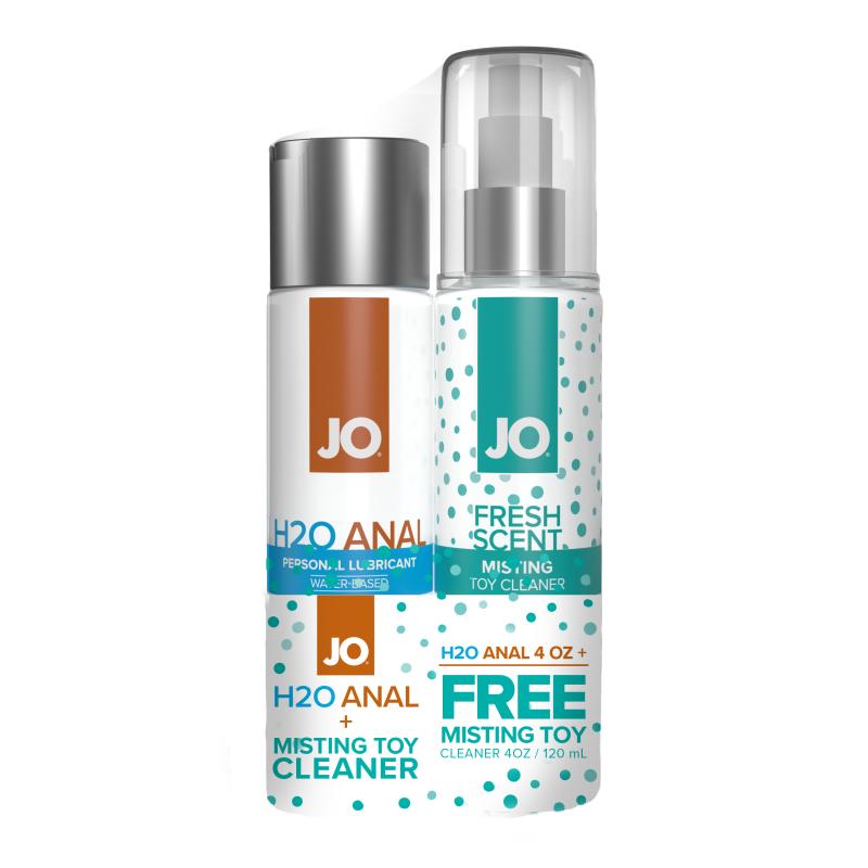 System Jo - Anal H2o Original Lubricant 120 Ml &
 Toy Cleaner 120 Ml