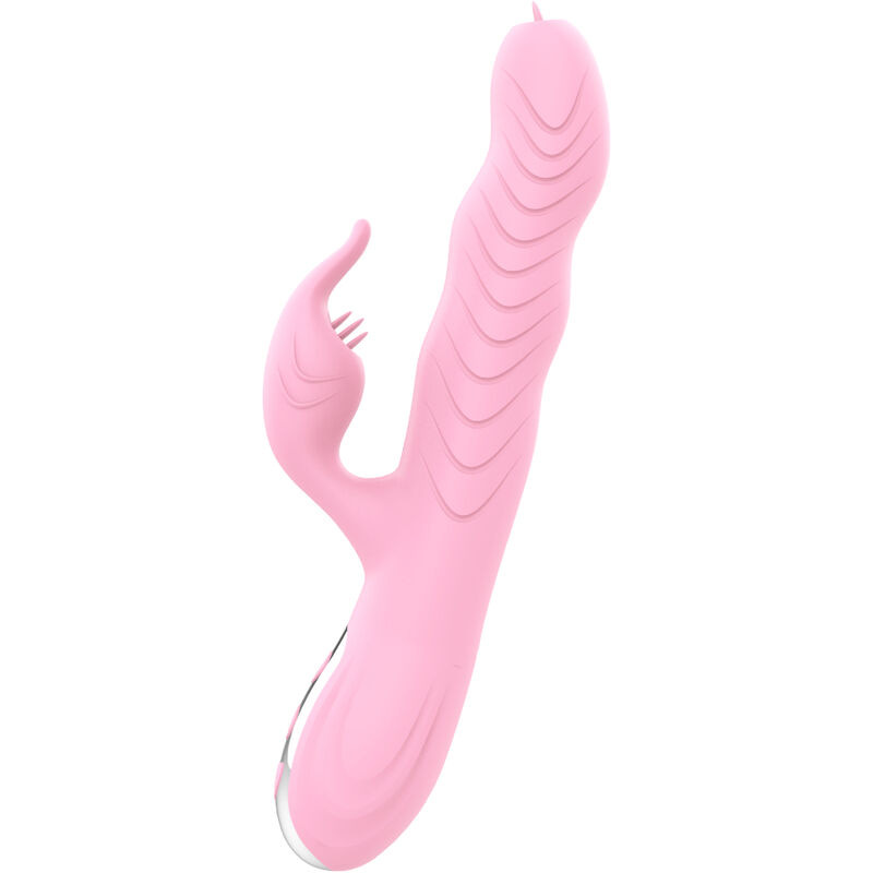 Armony - marcia vibrator & thrusting double tongue heat effect pink 2