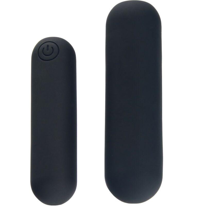 Armony - splash haha vibrator bullet silicone 10 vibrations 75 x 19 cm black 1