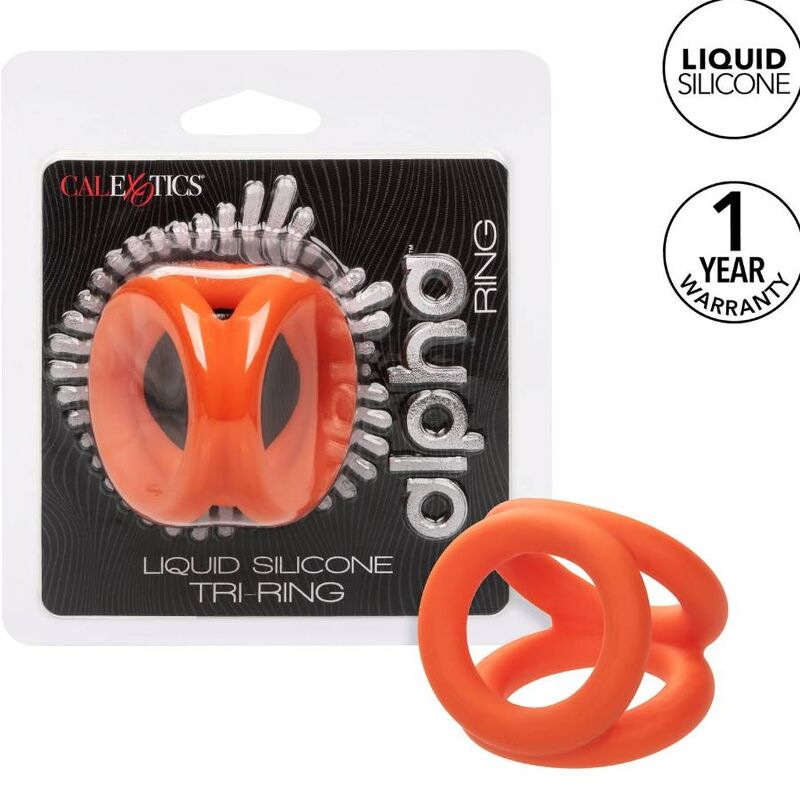 Calexotics - alpha tri-ring orange