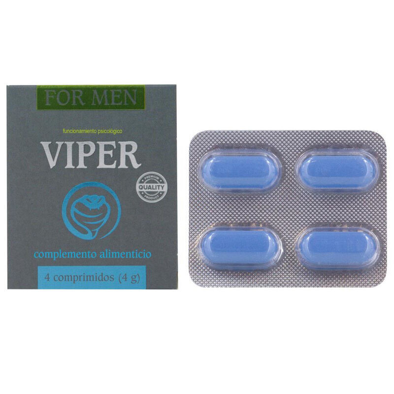 Viper For Men 4 Tabs Es/Pt