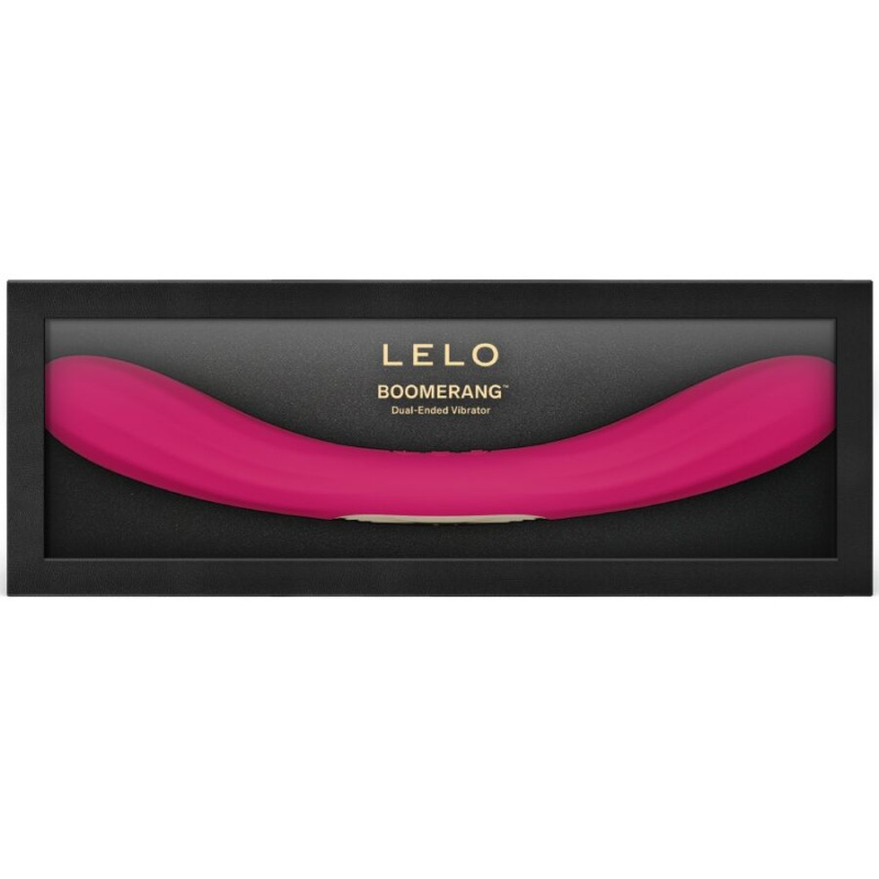 Lelo - boomerang double ended vibrator cerise 3
