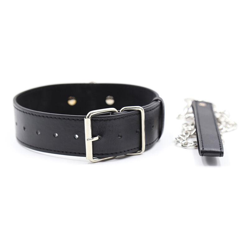 Ohmama Fetish Neck Collar And Chain 7