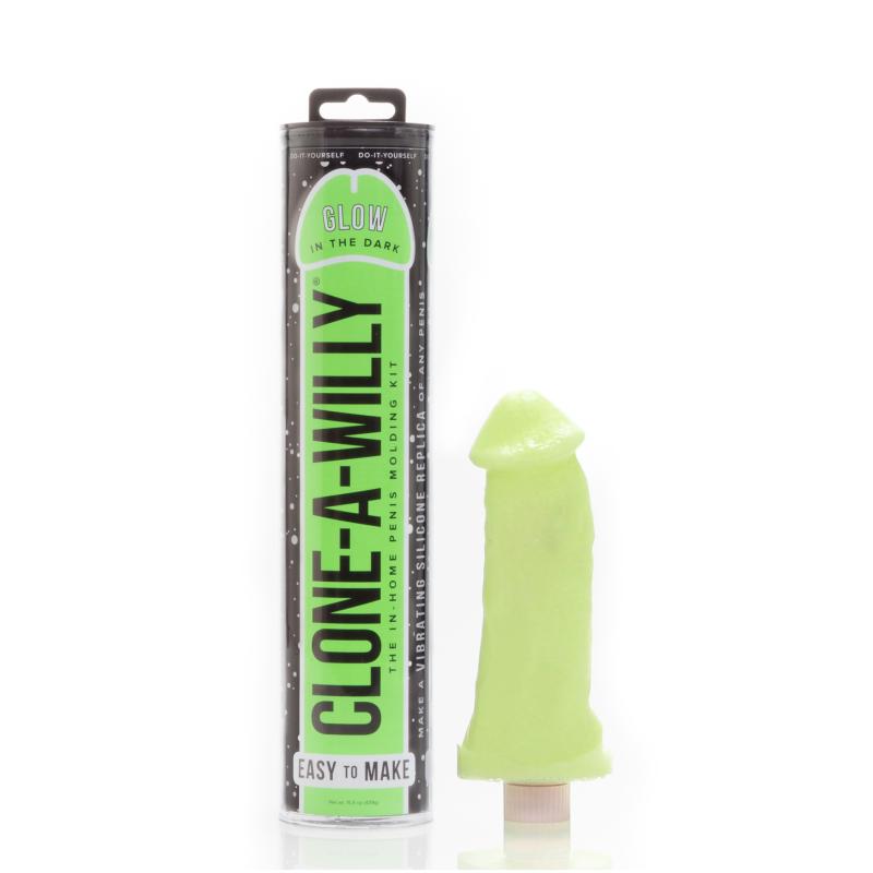 Clone A Willy - Clone-A-Willy Kit Glow In The Dark Green 1