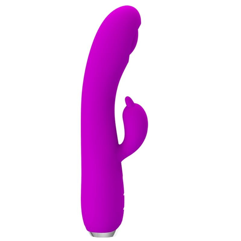 Pretty love - regina rechargeable vibrator-suction gel purple 2