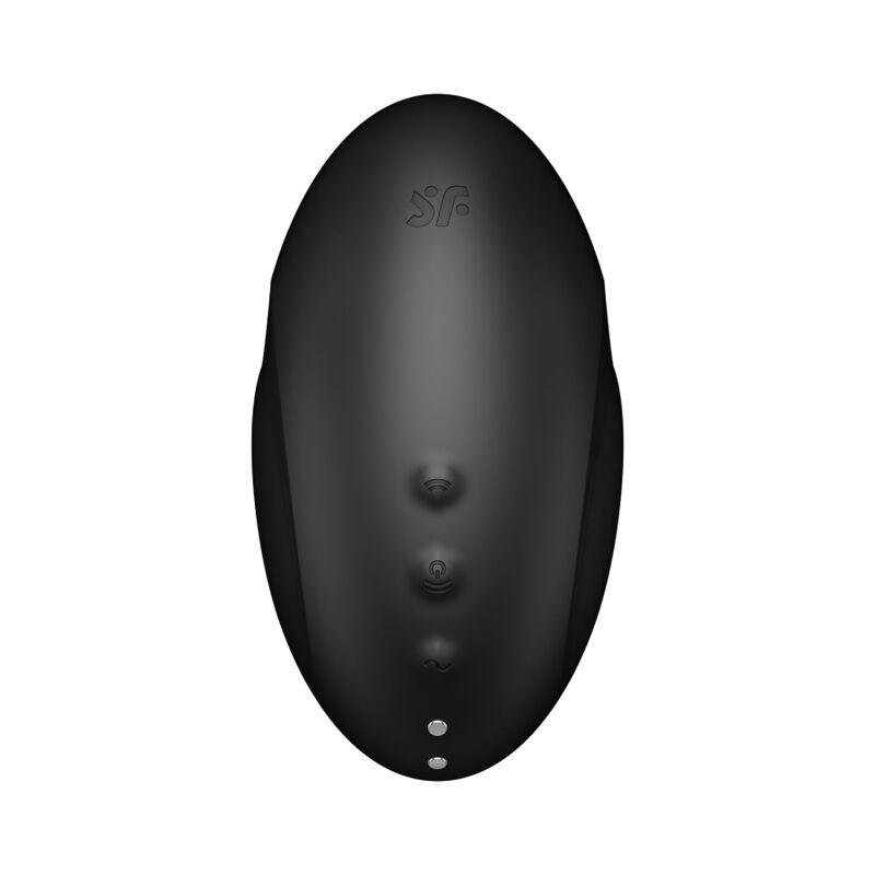Satisfyer Vulva Lover 3 Air Pulse Stimulator & Vibrator - Black - Stimulátor Klitorisu 2