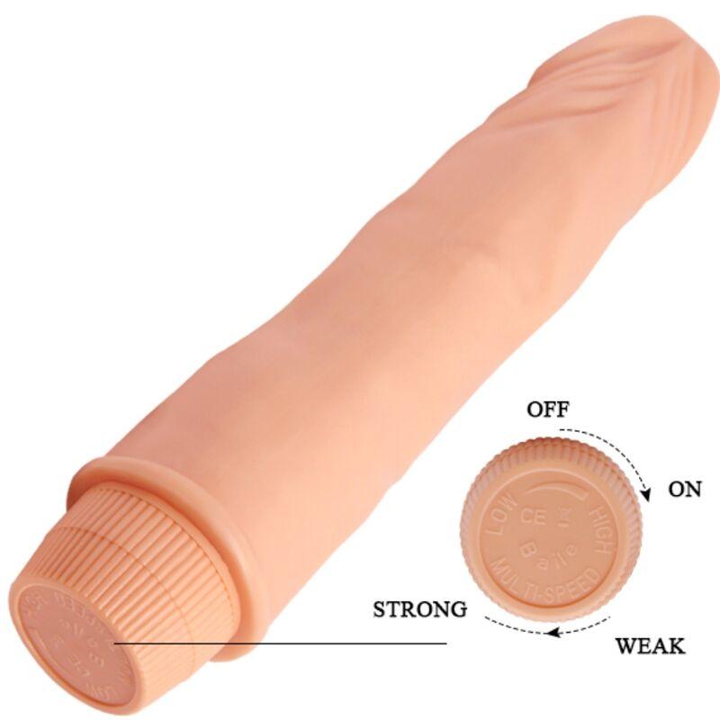 Baile - dwarf realistic vibrator 21 cm flesh 4