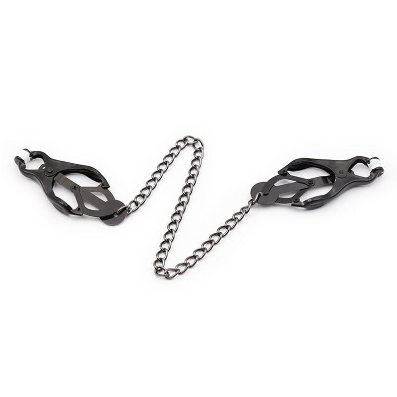 Ohmama Dark Chain Japanese Nipple Clamps 4