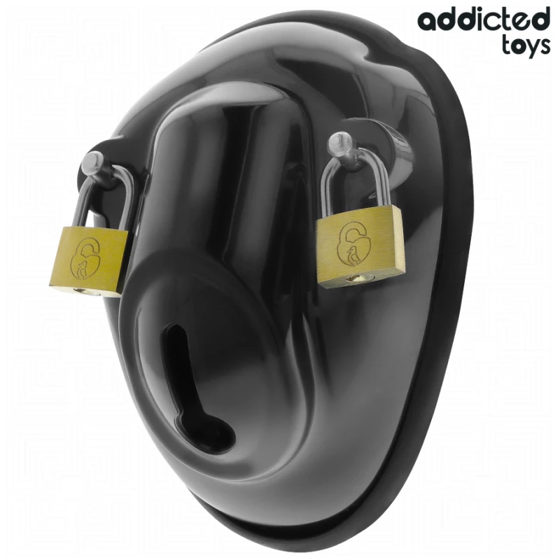 Addicted toys locked - keyless restraint penis cage 11.5 cm 1