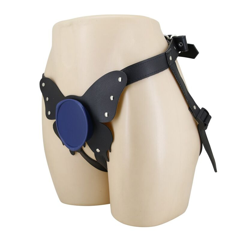Pretty love - universal strap-on harness briefs black and blue 2