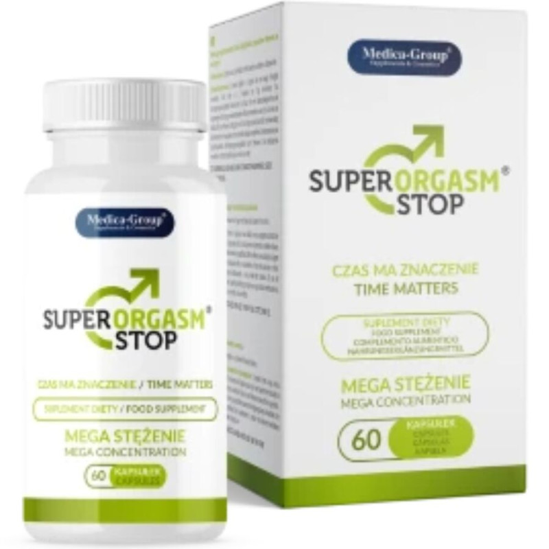 Medica group - super orgasm stop delay for men 60 capsules 2