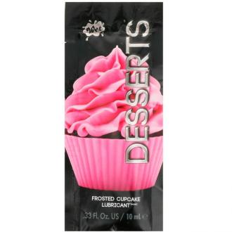 Wet Desserts Frosted Cupcake Waterbased Lubricant 10 Ml