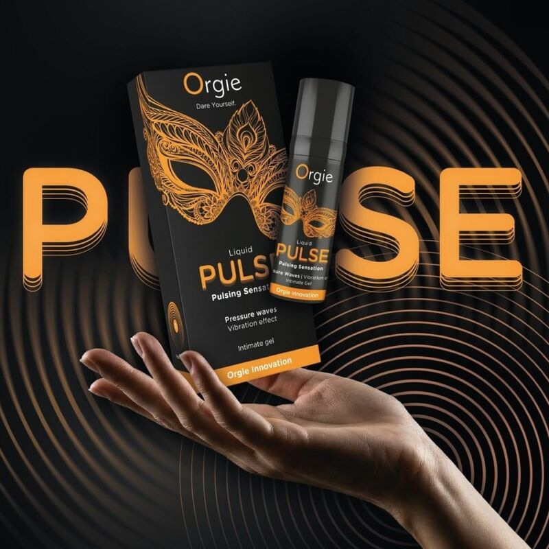 Orgie - pulse kissable pulsing sensation intimate gel 15 ml 3