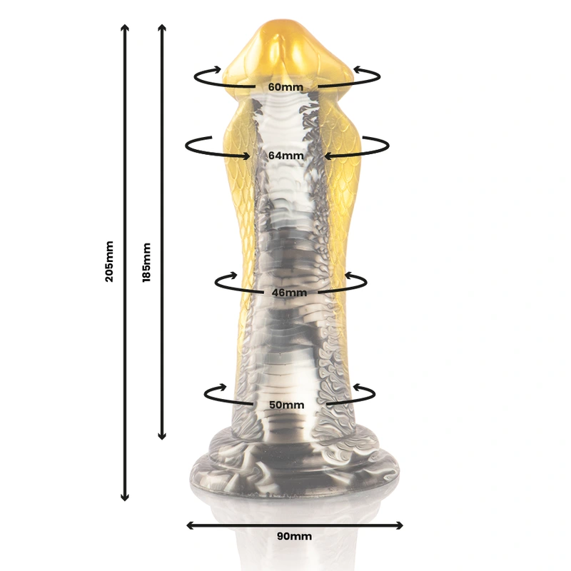 Epic - drakon dildo yellow cobra 1
