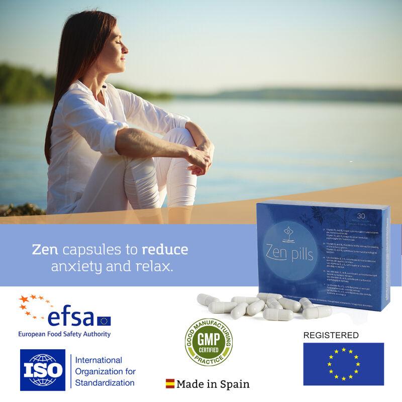 Zen Pills Capsules To Reduce Anxiety 1