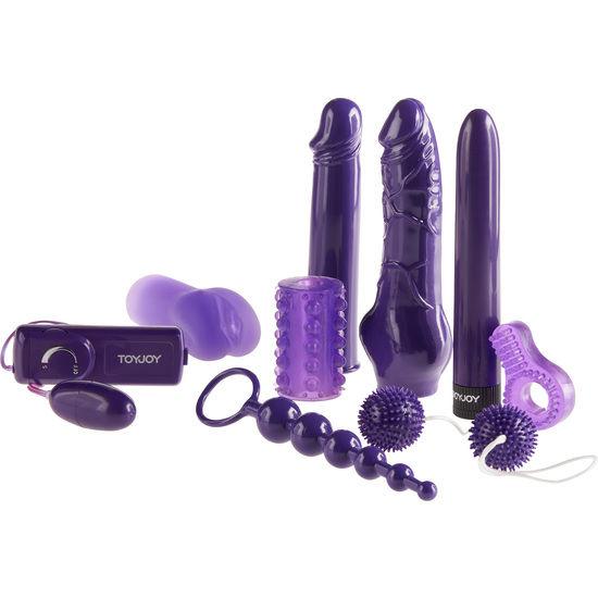 Just For You Mega Purple Sex Toy Kit, 1