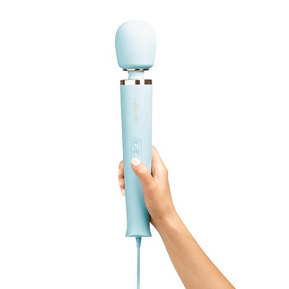Le Wand - Powerful Plug-In Vibrating Massager Sky Blue 9