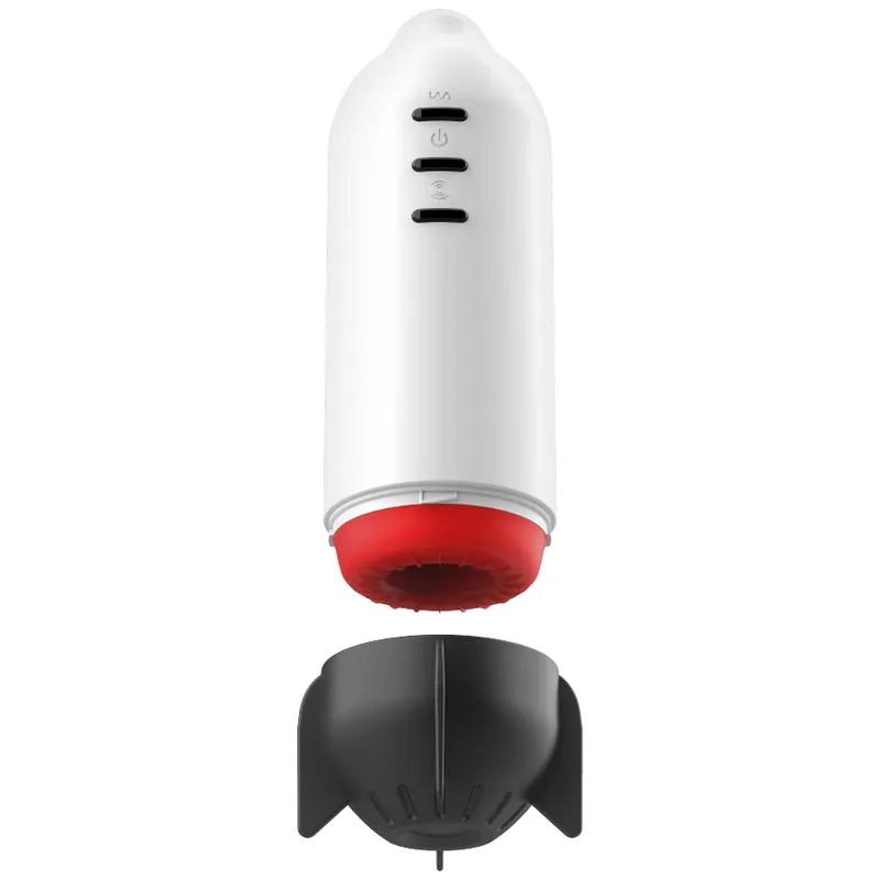 Jamyjob Rocket Masturbator Soft Compression Tech And Vibrati