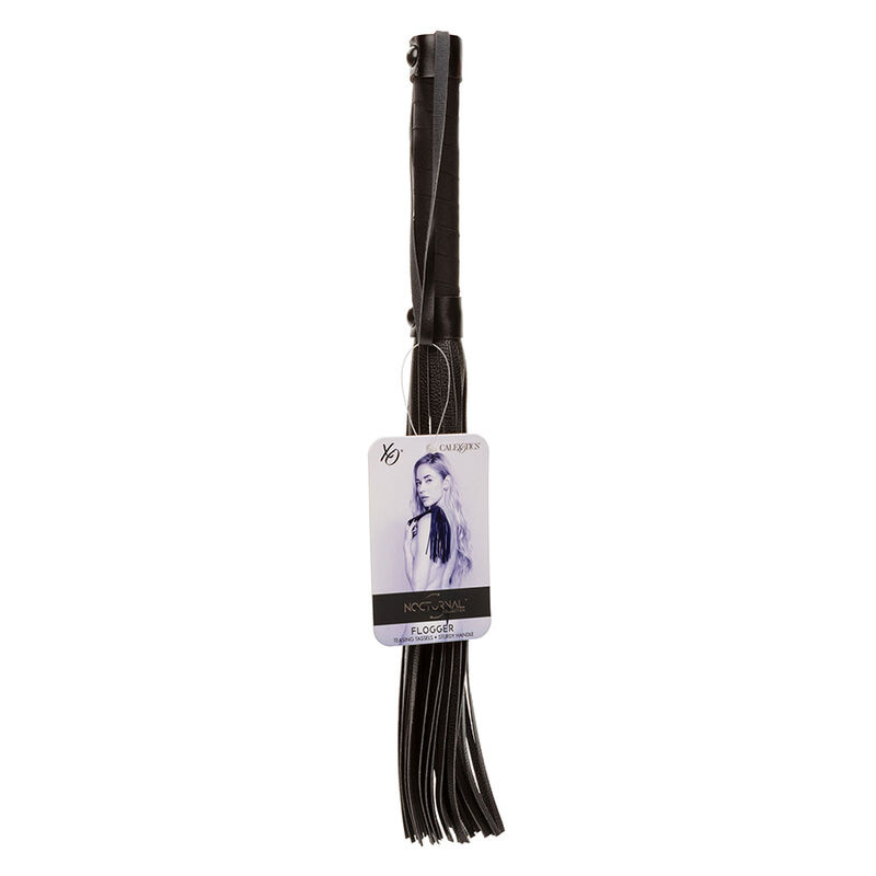Calexotics - nocturnal flogger leather black 7