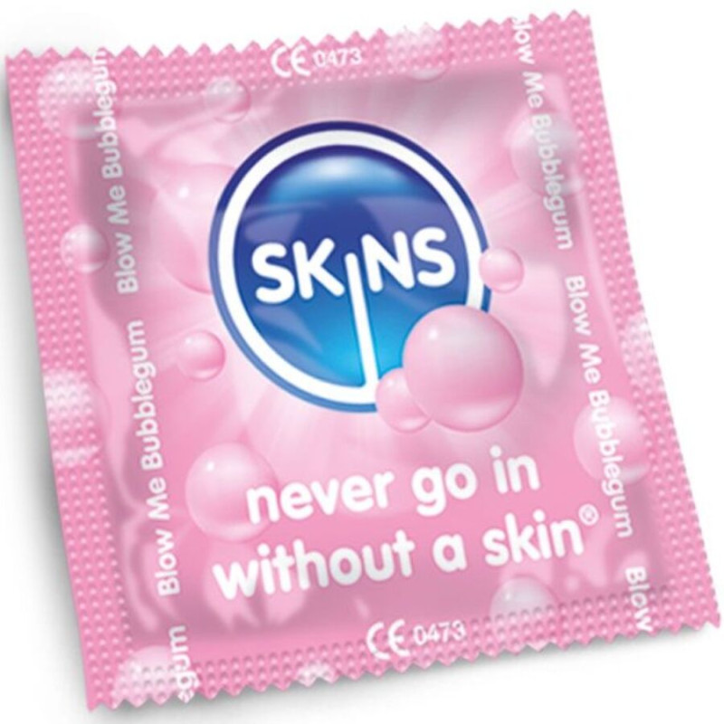 Skins - bubblegum premium condoms pack 8 2