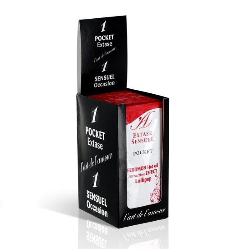 Extase Sensual - Massage Oil With Heat Effect Pheromones Lollipop 10 Ml 1
